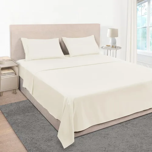 Vista 34 de Mejoroom Juego de sábanas tamaño individual – Sábanas individuales de Hotel Collection – Sábanas y fundas de almohada con sábana bajera de bolsillo