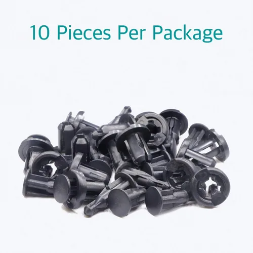 Vista 6 de Lantee Clips de sujeción de guardabarros a presión de 0.394 in para Honda 91503-SZ5-003, paquete de 10
