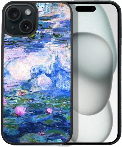 Vista 11 de FINCIBO Funda protectora de goma suave antiarañazos, a prueba de golpes, compatible con Apple iPhone 15 de 6.1 pulgadas 2023, libro de composición