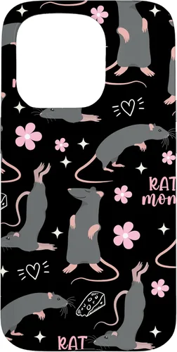 Vista 14 de Funda para iPhone 13 Pro Max Rat Mom Cute Rat Owner Keeper Pet Lover