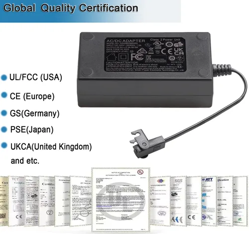 Vista 5 de HWX - Fuente de alimentación universal reclinable de 2 pines, 29 V, 2 A, transformador de potencia de conmutación CA/CC, pieza de repuesto para sofá