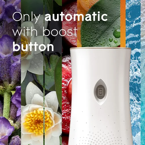 Vista 8 de Glade Ambientador automático con soporte en aerosol, para el hogar y el baño, 1 unidad