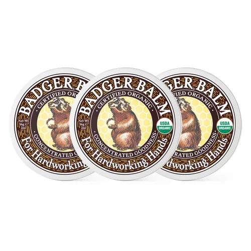 Vista 8 de Badger bálsamo para curación, AMZ006, 1, 1 Crema de manos para manos secas y agrietadas, hidratante y tratamiento de larga duración, crema