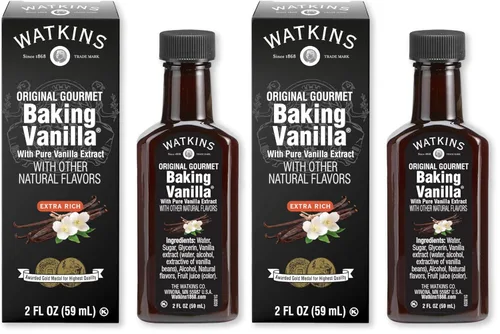 Vista 27 de Watkins Aromatizante orgánico puro de vainilla sin alcohol, 2 onzas líquidas (paquete de 1)