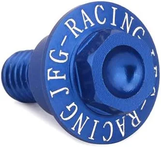 Vista 8 de AnXin Tornillos de protección de horquilla de motocicleta, tornillos CNC para YZ65 18-21 YZ85 19-21 YZ125 YZ250 YZ250F YZ450F 18-21 YZ125X 17-21