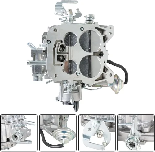 Vista 4 de GXYWADY Carburador de 4 barriles apto para Rochester Quadrajet 1904R 1906R 4MV 750CFM repuesto para Chevy GMC con motor 305-350c.i 1980-1989
