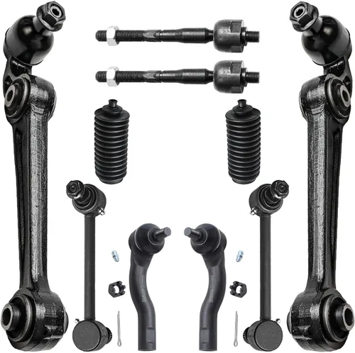 Vista 232 de Detroit Axle - Kit de suspensión frontal de 10 piezas para Dodge Avenger 2008-2014, Chrysler Sebring 2007-2010, 2 brazos de control inferiores, 2