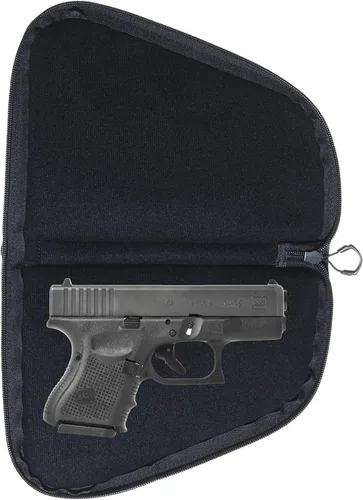 Vista 5 de Auto-Fit Handgun Case, 9 Inch, Black
