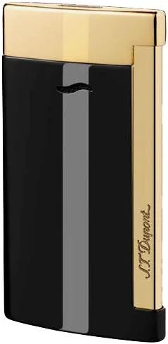 Vista 7 de S.T. Dupont Slim 7 Encendedor - Negro/Cromo