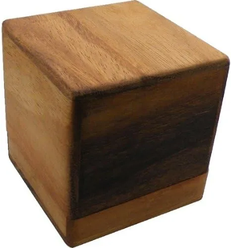 Vista 4 de Brain Storm Cube - Rompecabezas de madera IQ Brainteaser
