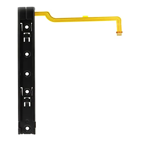 Vista 2 de HYY - Riel deslizante derecho + izquierdo con cable flexible de repuesto para consola Nintendo Switch NS NX Joy-Con