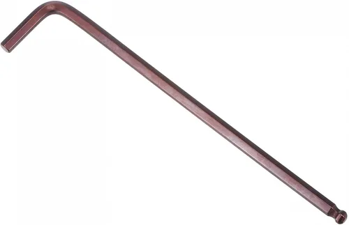 Vista 10 de uxcell Llave de llave hexagonal de extremo de bola de 0.059 in, herramienta de reparación de acero S2 en forma de L brazo extra largo, métrica