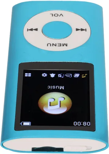 Vista 8 de Zunate Reproductor de MP4, reproductor de música MP3 con pantalla LCD de 1.8 pulgadas, reproductor de MP3 MP4 de música digital portátil sin