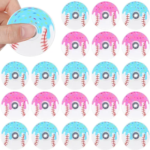 Vista 31 de Sotiff 24 piezas de tortuga verde Fidget Spinners a granel, mini juguetes