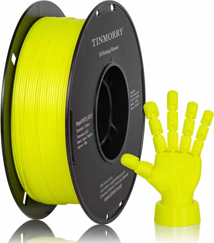 Vista 20 de TINMORRY - Filamento PETG CF de 1.75 mm para impresora 3D, compatible con Bambu LAB, Creality K1C, QIDI MAX3, FLASHFORGE Adventurer 5M, Prusa MK4