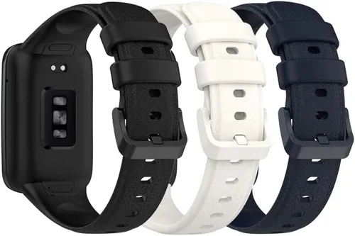 Vista 6 de Senter Correa de silicona suave de liberación rápida para reloj inteligente Huawei Band 7 Pro