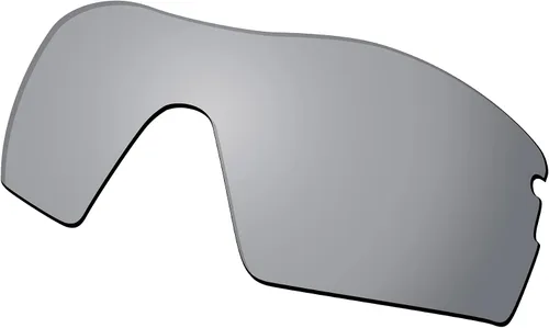 Vista 4 de BroLizard Reemplazo de lente polarizada para lentes de sol Oakley Radar XL - Lentes polarizados negro+titanio+rojo + azul, Negro + titanio + rojo +