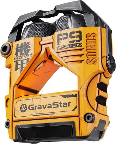 Vista 10 de GravaStar Sirius Plus - Audífonos inalámbricos verdaderos, Bluetooth 5.3 con cancelación activa de ruido ANC audífonos, tiempo de reproducción de 28