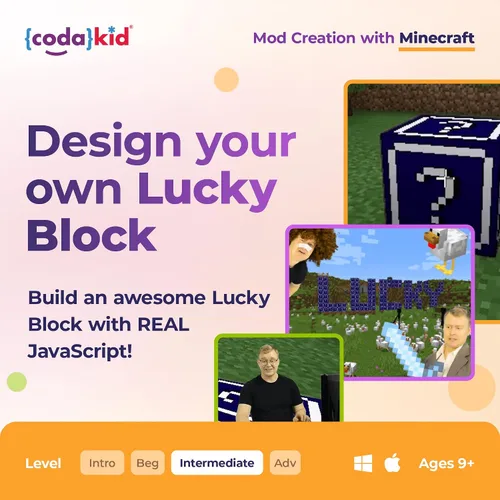Vista 8 de Coding for Kids with Minecraft - Ages 9+ Learn Real Computer Programming and Code Amazing Minecraft Mods with Java - Award-Winning Online Courses