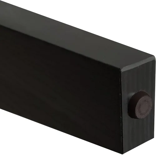 Vista 6 de Kings Brand Furniture Sendero Mesita de noche auxiliar con armario de almacenamiento, moderna y elegante mesita de noche con estante