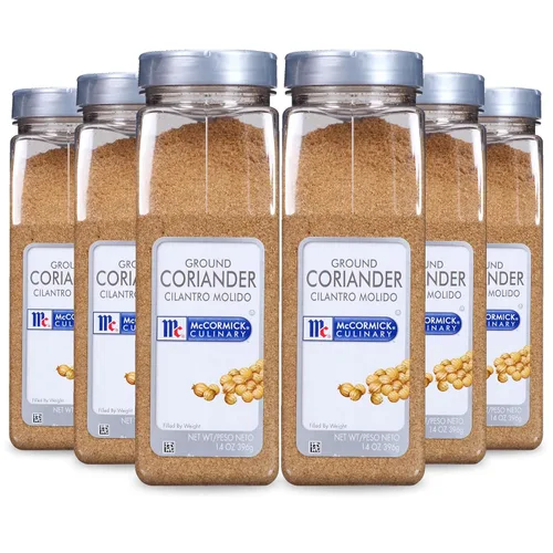 Vista 11 de McCormick Culinary Cilantro molido, 14 onzas – Un recipiente de 14 onzas de cilantro en polvo sin MSG para platos indios, de Oriente Medio