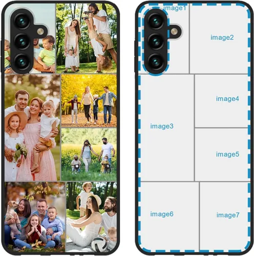 Vista 11 de Funda de teléfono personalizada para Samsung Galaxy A13 5G, funda protectora de TPU suave y resistente a los arañazos y a los golpes