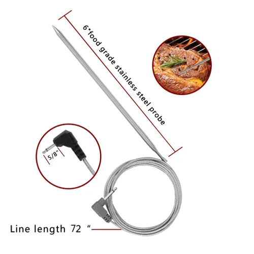 Vista 2 de Stanbroil Sonda para carne Maverick ET-732/ET-733 y IVA-WLTHERM y IVAWT738