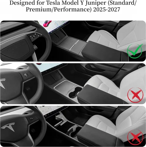 Vista 2 de frani Juego de 3 fundas de cámara exterior diseñadas para Tesla Model Y Juniper (estándar/Premium/Performance) 2025-2027, cubierta de protección