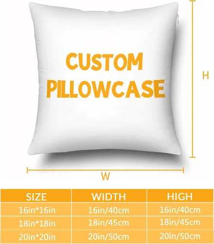 Vista 3 de Funda de almohada con foto personalizada, regalos para la familia, fotos personalizadas, fundas de almohada decorativas personalizadas, regalos