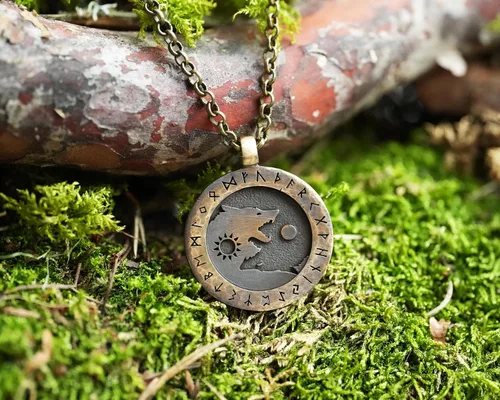 Vista 48 de Collar Yin Yang para hombre, joyería colgante de alta calidad de aspecto antiguo, regalos de Yin Yang, joyería vikinga para hombres