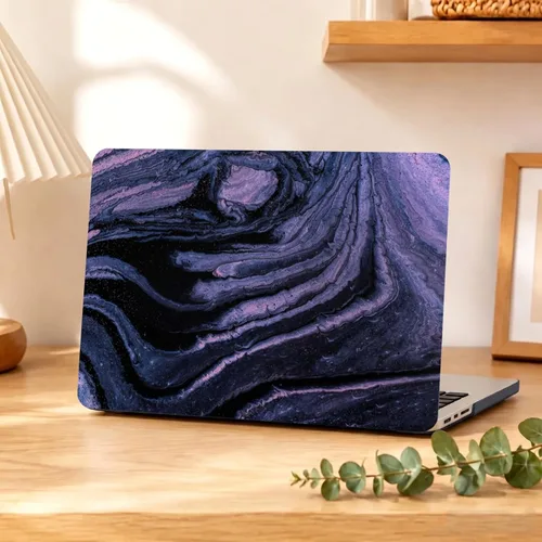 Vista 81 de Funda compatible con MacBook Air de 15" M5 M4 M3 M2 2023-2026 Negro (Black Lace)