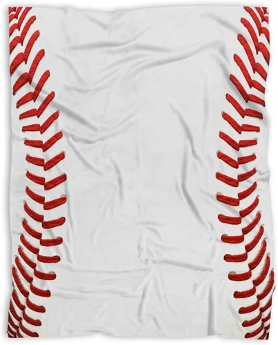 Vista 34 de Manta suave y acogedora con bandera de Estados Unidos de béisbol para niños, niñas, bebés, recién nacidos, manta de recepción de Navidad, 40 x 30
