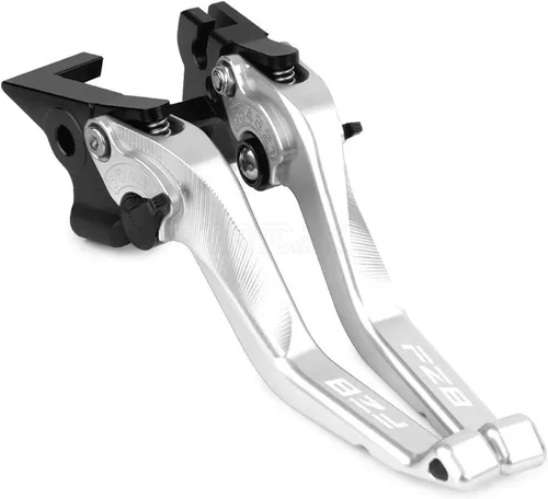 Vista 9 de for FZ8 FZ 8 2011 2012 2013 2014 2015 CNC Short Brake Clutch Levers Motorcycle Handles Adjustable Lever(Black)