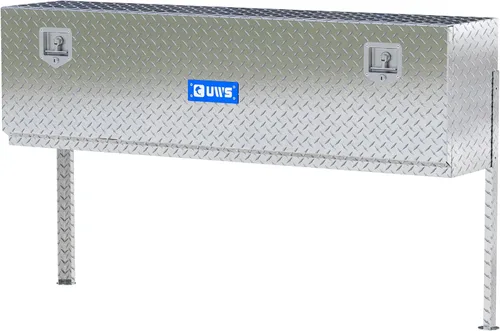 Vista 5 de UWS EC40021 Caja de herramientas superior de aluminio de pared pesada de 60 pulgadas