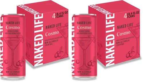 Vista 14 de Naked Life Bebidas sin alcohol, Classic G&T - Licores sin alcohol bajos en calorías con cero azúcar - Latas de 8.4 onzas líquidas, paquete de 4
