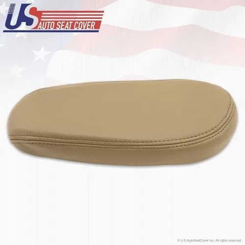 Vista 8 de Funda para reposabrazos Ford F-350 Lariat, 1999, 2000, 2000, 2001, 2002, 2003, 2004, 2005, 2006, 2007, color marrón