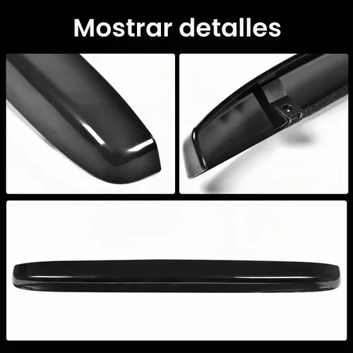 Vista 4 de KARPAL Cubierta de lámpara de luz de matrícula trasera compatible con Jeep Cherokee 1997 1998 1999 2000 2001 5FL86ZZZ Negro brillante