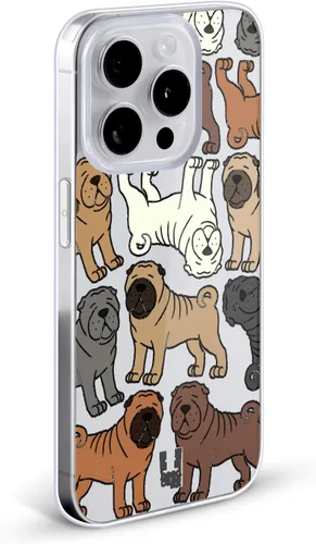 Vista 29 de Head Case Designs Airedale Terrier - Funda de gel suave con 4 patrones de razas de perro [protección de grado militar] compatible con Apple iPhone 7