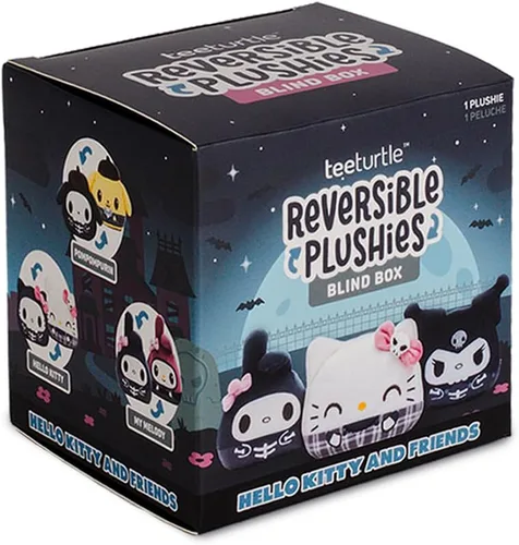 Vista 20 de TeeTurtle Godzilla - Caja ciega reversible de peluche de 3 pulgadas, lindo animal de peluche suave Kawaii