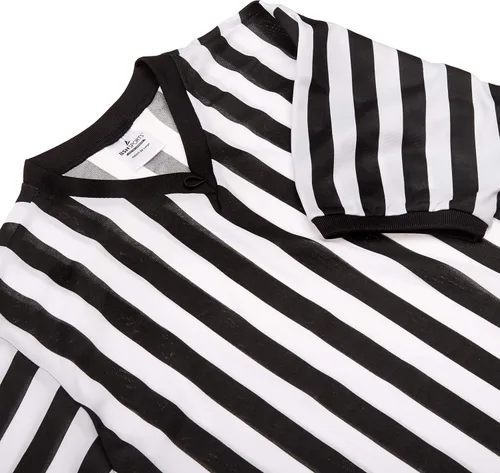 Vista 2 de SSG/BSN playera de referí con cuello en V