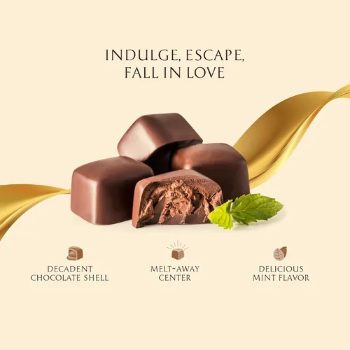 Vista 3 de Utah Truffles - Caramelo de trufa de chocolate con leche y menta, bolsas
