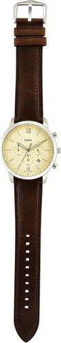 Vista 4 de Fossil Men's Neutra Stainless Steel and Leather Quartz Chronograph Watch