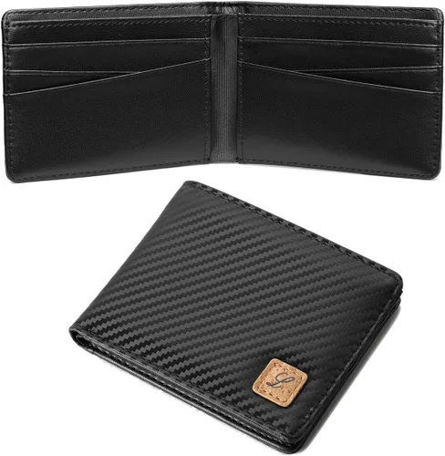 Vista 82 de Lanyani Carteras RFID Bifold Simple