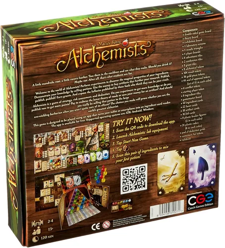 Vista 2 de Alchemists CGE Board Game Alchemy Deduction Game for Ages 14+
