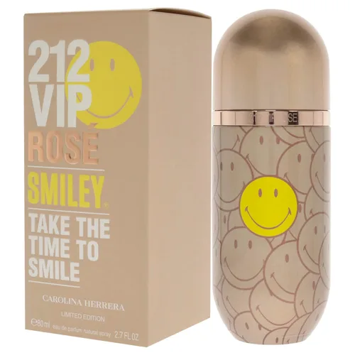 Vista 4 de Carolina Herrera 212 VIP Rose Smiley EDP Spray Mujeres 2.7 oz