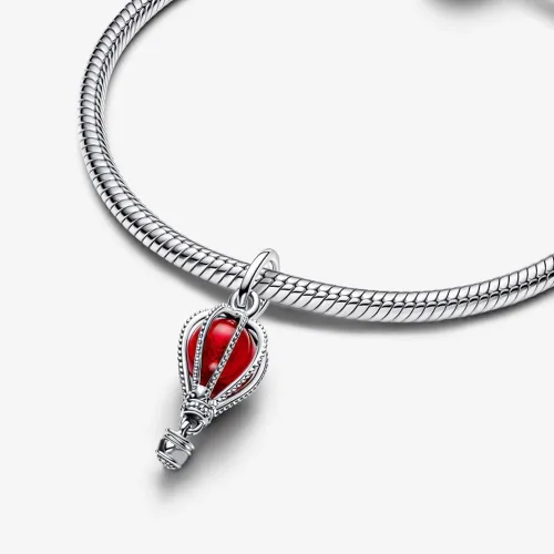 Vista 13 de Abalorio de plata de ley 925 calado para pulseras y collares de abalorios, regalos de joyería para mujeres