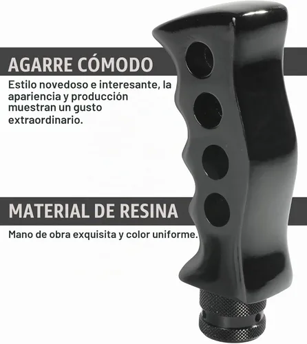 Vista 3 de Zlirfy - Pomo de palanca de cambios de automóvil, perilla de cambio automática, accesorios de automóvil, mango de cuchillo de agarre para automóvil