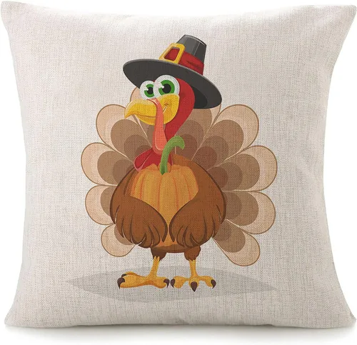 Vista 7 de Fundas de almohada para sofá, divertidas y lindas fundas de almohada de mapache o sofá, color marrón y blanco, gestos de roca, fundas de cojín