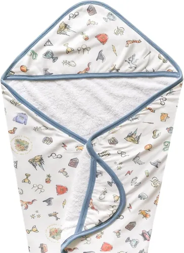 Vista 58 de Copper Pearl Toallas de baño con capucha, toallas de baño de tela de rizo de primera calidad con capucha, bolsillos y diseños geniales, ideales