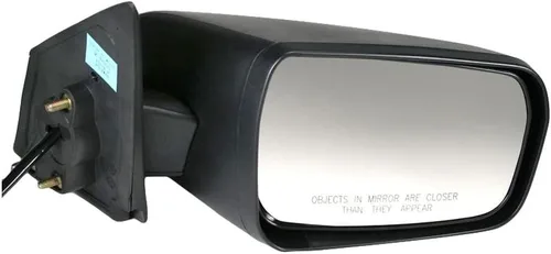Vista 219 de TRQ Cubierta cromada del espejo manual del lado del pasajero, acabado liso para Volvo VNL 2004-2014 Para Volvo VNL 2004-2014